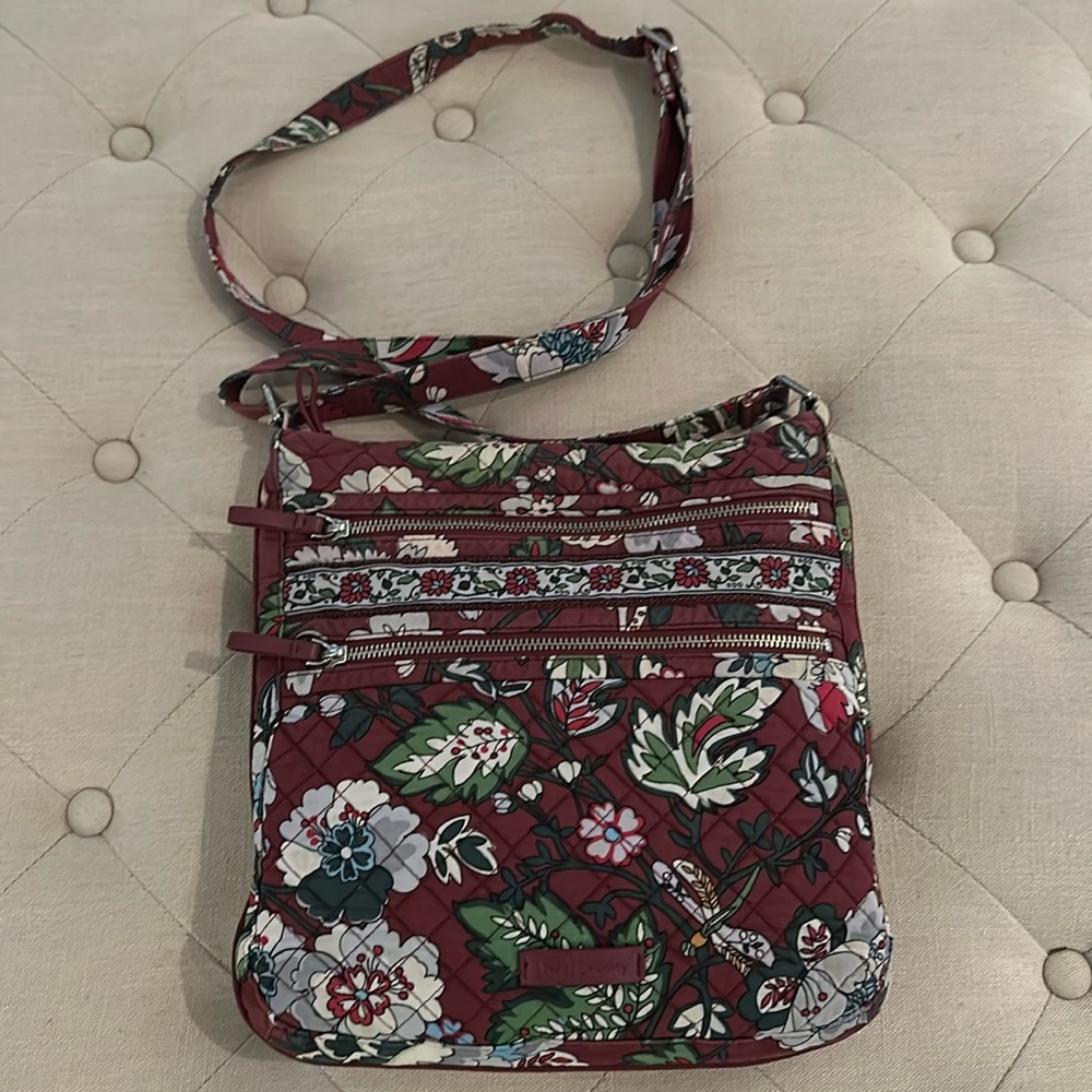 Vera Bradley Floral Quilted Crossbody Bag